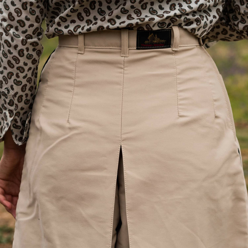 Traditional Camargue moleskin culotte skirt