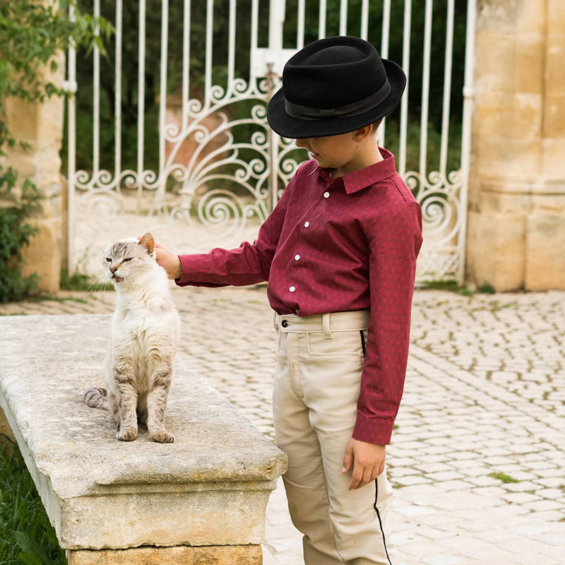 Pantalon gardian enfant en moleskine