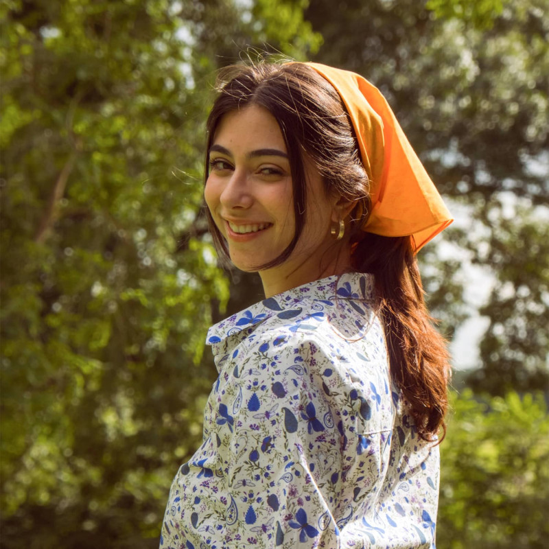 Camargue scarf "Champs des Gardians"