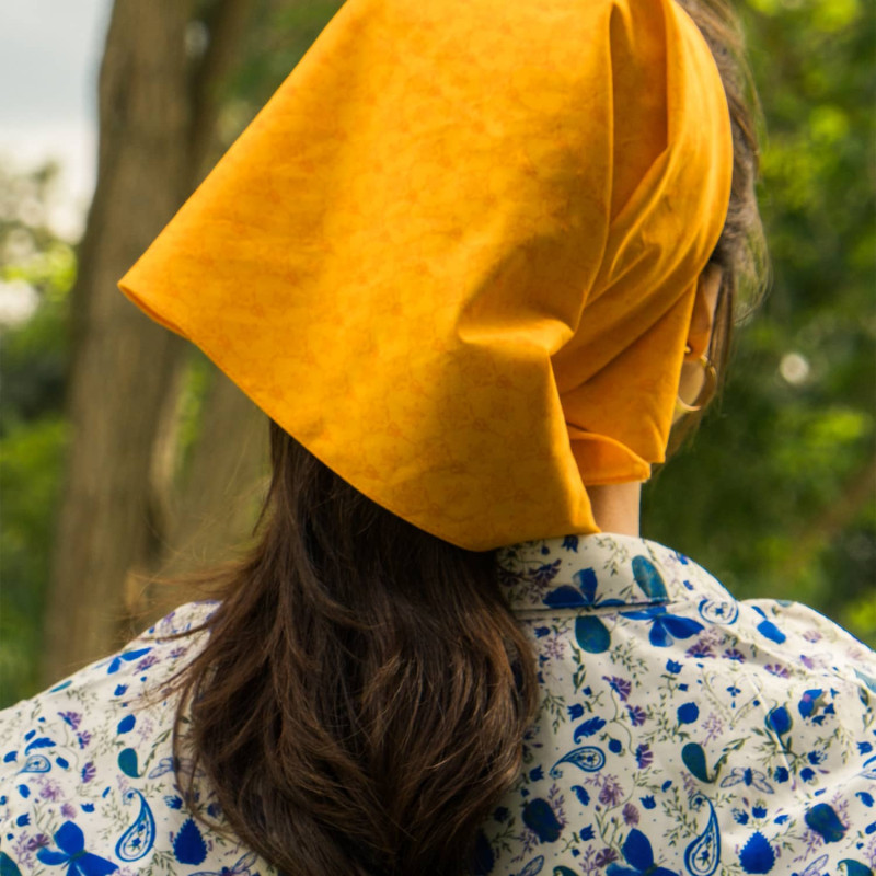 Camargue scarf "Champs des Gardians"