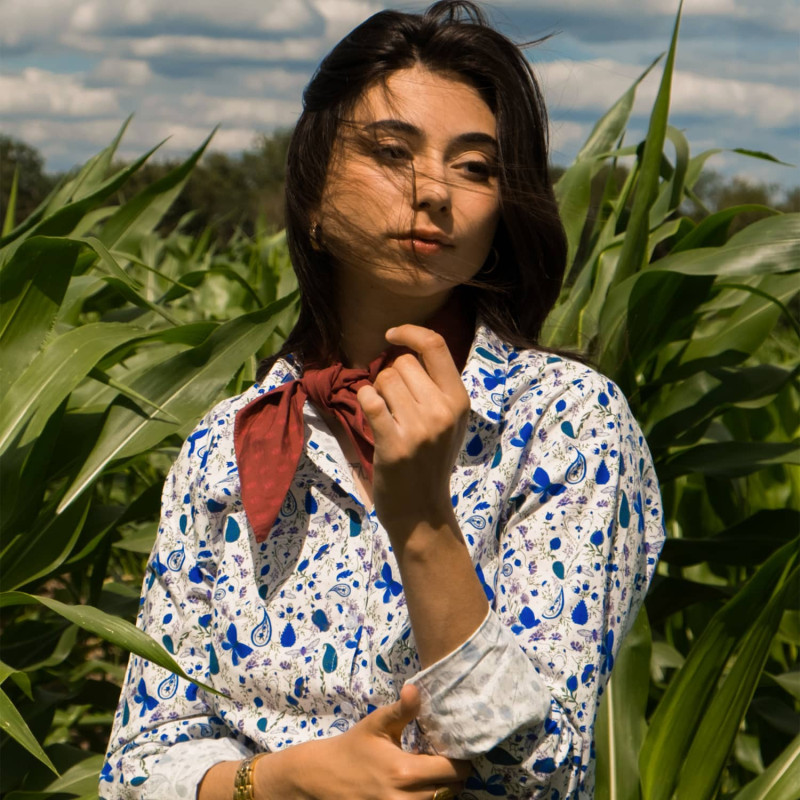 Camargue scarf "Cigales"