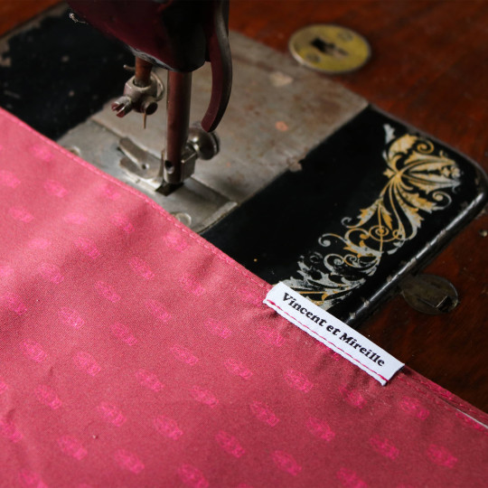 Gardian scarf "Cigales" motif - Vincent et Mireille