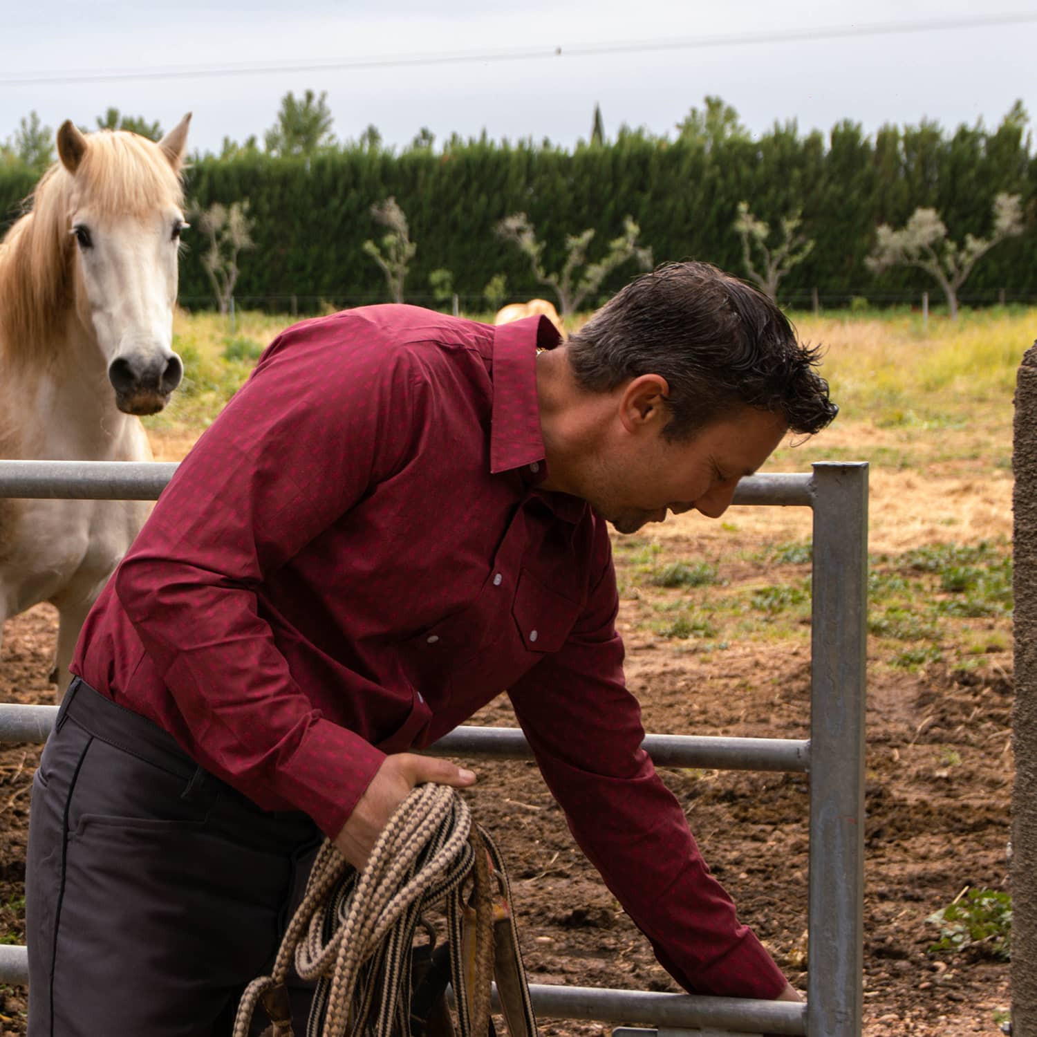 Men's Camargue gardian shirts - Vincent et Mireille