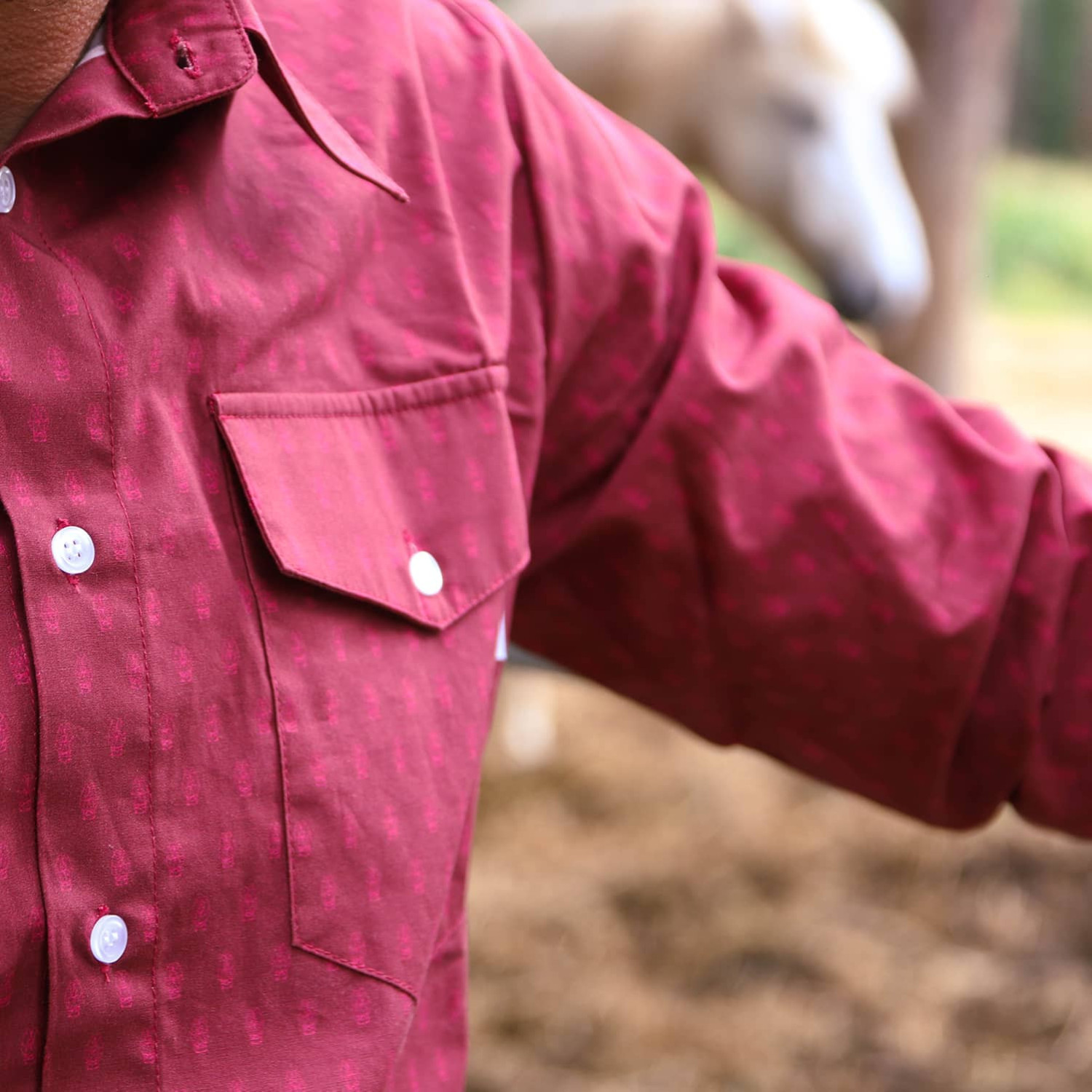 Traditional gardian Camargue shirts - Vincent et Mireille